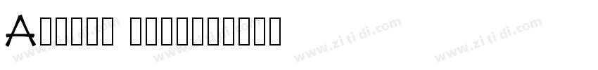 Avenir Medium字体转换